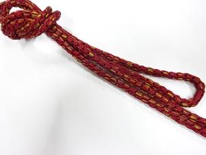 正絹　手組帯締め